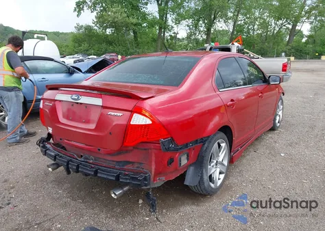 2011 Ford Fusion Sport из США, поврежденный, VIN 3FAHP0KC2BR143319